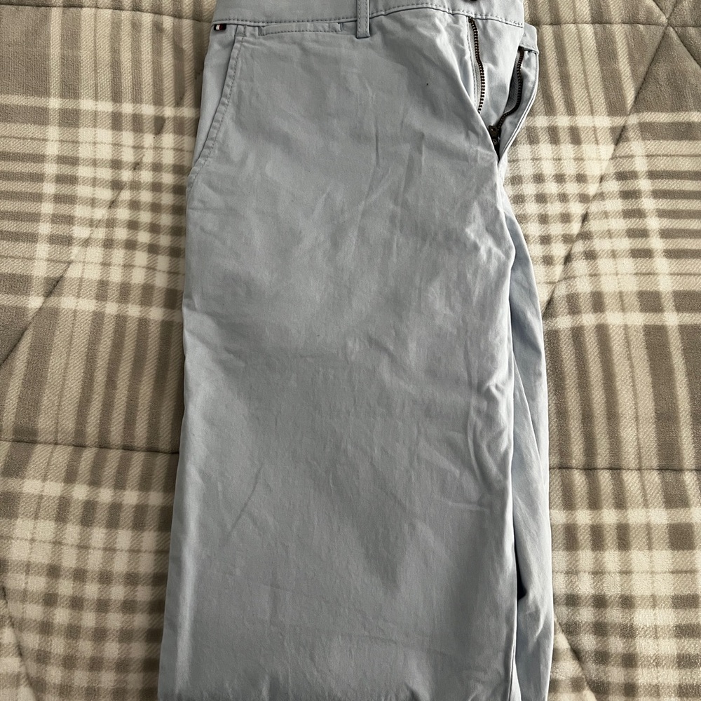 Tommy Hilfiger Men's Light Blue Chinos